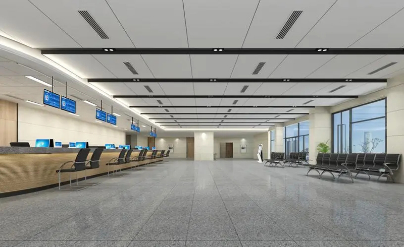 税务局政务大厅天花吊顶用板